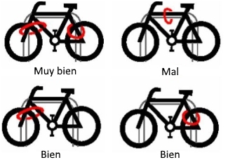 Aprende a atar tu bicicleta